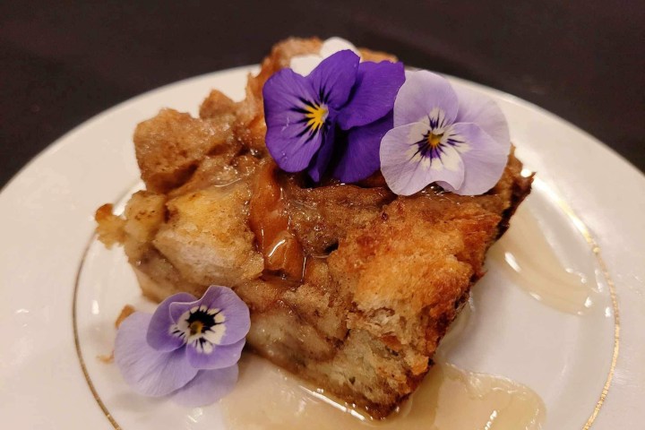 a piece of cake on a plate